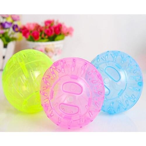 Hamster Training Toy Pet Running Exercise Balls Play Toys Jogging Pets Chinchilla Guinea Pig Mini Trot Ball