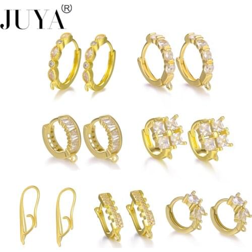 New 2021 Women Earring Supplies Gold/ Luxury Basic Earring Hooks Accessories For Fashion Earrings Jewelry Making