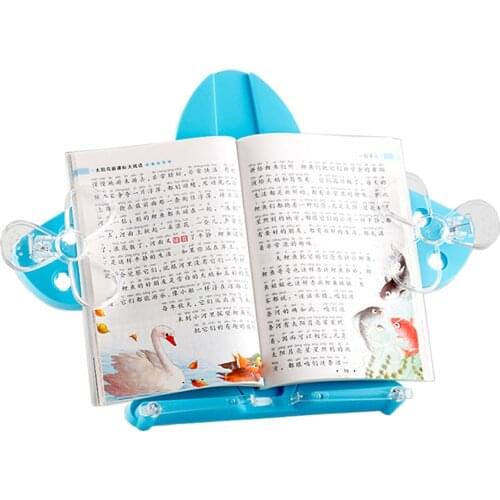 Portable Reading Bookends Adjustable Bookend Stand Holder Reading Rack Multi-purpose Book Brackets Mobile Phone Tablets Holders