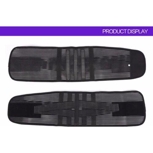 Adjustable Orthopedic Belt Mens Back Posture Corrector Belt Lumbar Support Belt Lower Waist Brace Back Support Belt Men Summer