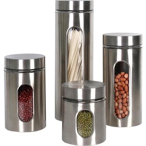 Star Packaging Food Storage Glass Cans Kraft Paper Cans Craft Tube Packaging Metal Kitchen Glass Box