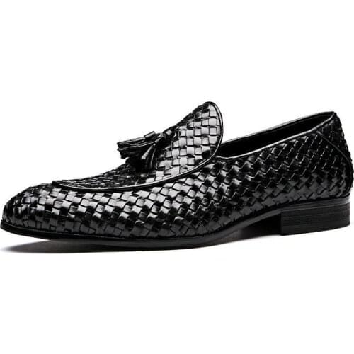 Luxury Business Leather Oxford Shoes Men Breathable Rubber Formal Dress Shoes Male Office Wedding Flats Footwear Mocassin