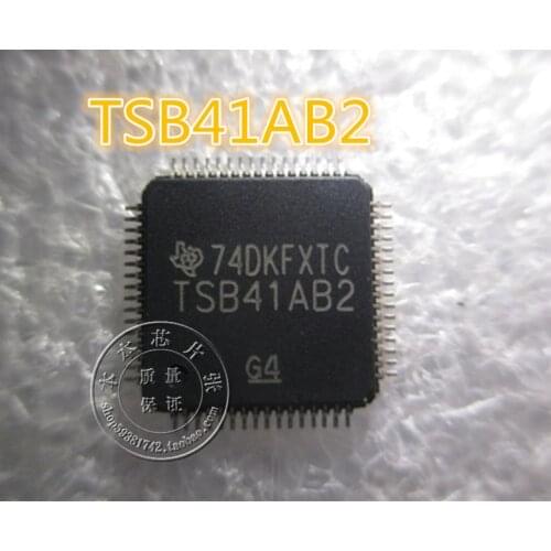 1pcs TSB41AB2 TSB41AB2PAP TSB41AB2PAPR QFP new original IEEE 1394a-2000 TWO-PORT CABLE TRANSCEVER/ARBITER ic new