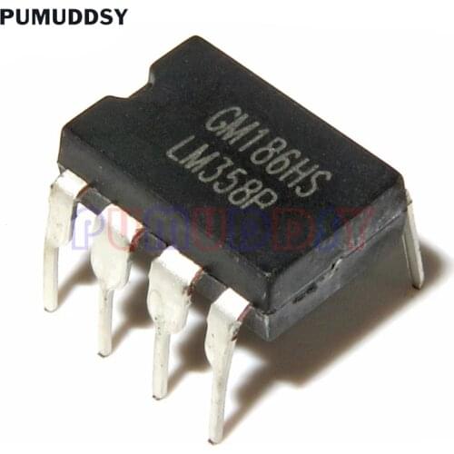 10PCS LM358P DIP8 LM358 DIP LM358N DIP-8 358P IC