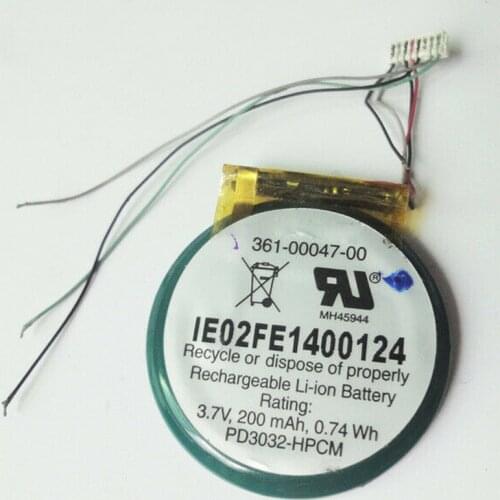 361-00047-00 200mAh Battery for Garmin Forerunner 110 210 210W Approach S1 S1W-Used