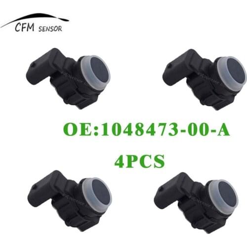 4pcs New 1048473-00-A PDC Parking Distance Control Sensor For Telsa Model S