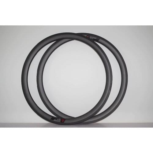 DEERACE SUPER LIGHT BMX 20 inch 38mm x 21mm Carbon Clincher Road Folding Bike Wheel Rims 20'' Bicycle Wheels BSD 451mm