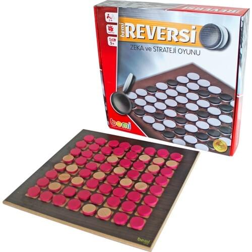 Bemi Wood Reversi Gold intelligence logic strategy educational tutorial wood practical experiment family friend game games games