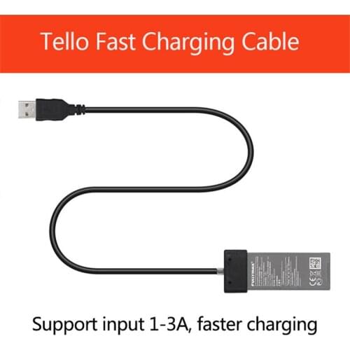 USB Quadcopter parts Charger Drone Special Charging Cable For TELLO USB RC helicopter charge Adapter Wire