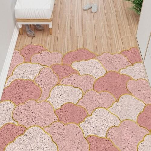 European Style Doormat Kitchen Mat Bathroom Mat Hallway Mats Carpet Home Decoration Floor Mats Carpet Non-slip Entrance Doormat