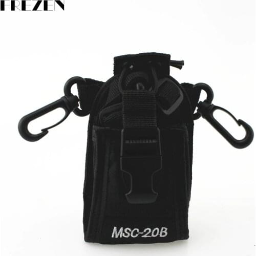 FREZEN MSC-20B Black Camouflage portable Radio Case Holder for ICOM Baofeng UV-5R/5RE/5RA PLUS TYT TH-F8+ Yaesu/Vextex