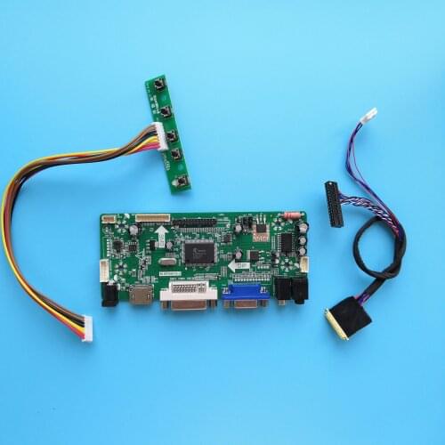 Controller board kit for LP156WH3(TL)(C2)/(TL)(D1) monitor 1366*768 15.6" panel HDMI DIY DVI LED VGA LCD M.NT68676