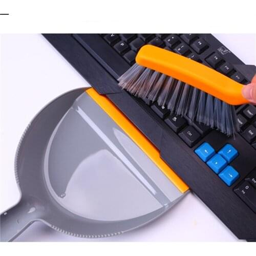 Mini Cleaning Brush Small Broom Dustpans Set Desktop Sweeper Garbage Cleaning Shovel Table Household Cleaning Tools