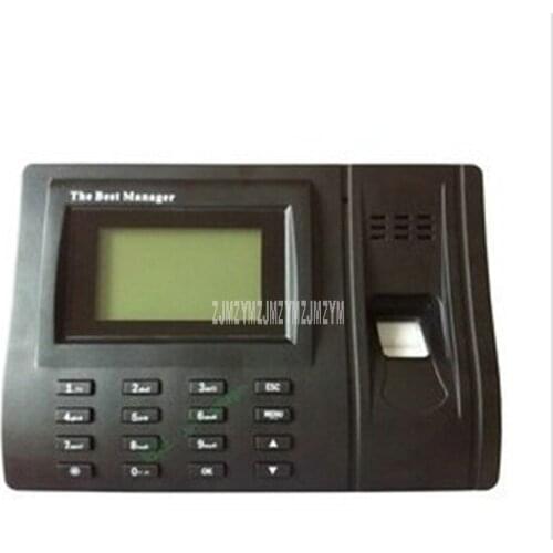 MEC-39 Fingerprint Password Attendance Machine Time Recorder Employee Checking-in Recognition Device Work Time Recording 5V 1A