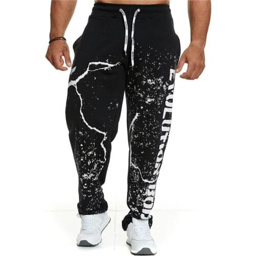 Men Joggers 2021 brand sports pants men jogging casual sports pants muscle men gym bodybuilding training slim fitness pants