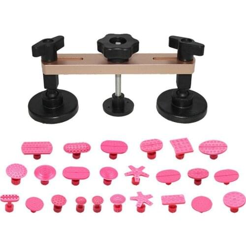 Dent Removal Tools Kit Silver Glue Puller Tabs Car Dent Repair Tool Set