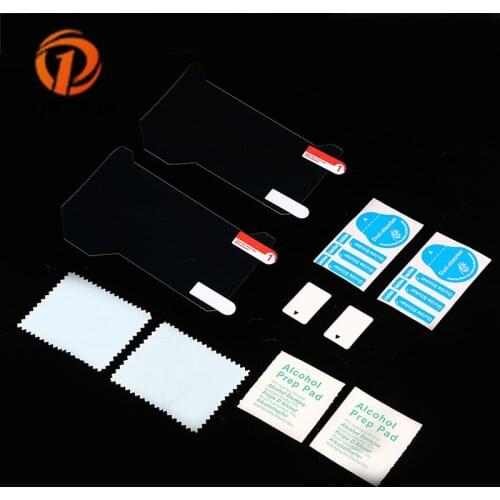 POSSBAY 2 Set Motorcycle Cluster Scratch Protection Sticker Parts Film Screen Protector for Honda CBR 1000RR 2017 2018