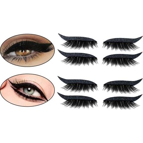 Eyeliner and Eyelash Stickers Invisible Tape Waterproof Self Adhesive Makeup