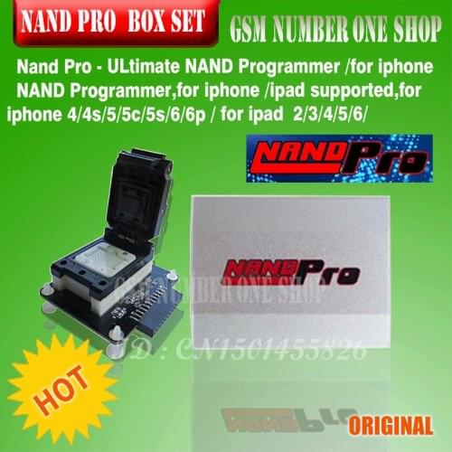 NAND PRO BOX / IP NAND PRO / For iphone 4/4s/5/5c/5s/6/6p supported /for ipad 2/3/4/5/6/supported