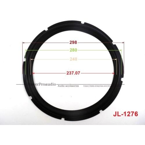 New 10 pcs /lot = 5 Pair 12 inch Woofer Repairable Parts / Speaker Rubber Surround ( 298mm / 280mm / 248mm / 237.07mm )