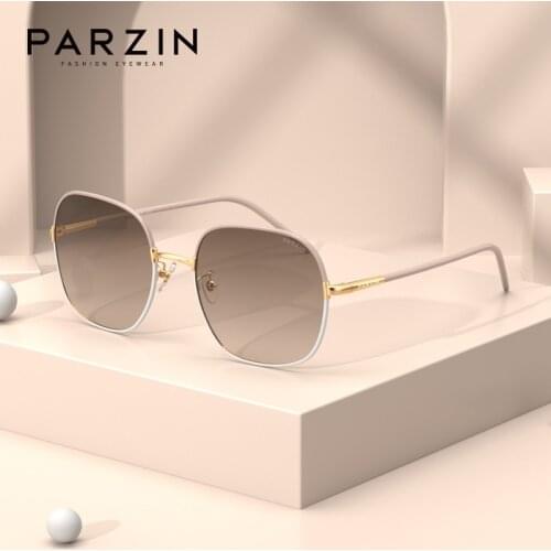 PARZIN 8301 Nylon Sunglasses Women Oversized Fashion Sun Glasses Men Vintage Luxury Brand Eyewear Lunette De Soleil Femme
