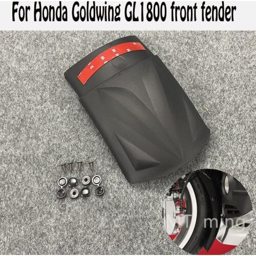 For Honda Goldwing GL1800 Gold Wing GL 1800 2018 2019 front fender ABS plastic Motorcycle Front Mudguard Fender Rear Extendsion