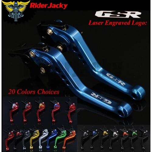 RiderJacky CNC Adjustable 14.7cm Short Brake Clutch Levers For Yamaha GSR600 GSR 600 2006-2011 2007 2008 2009 2010