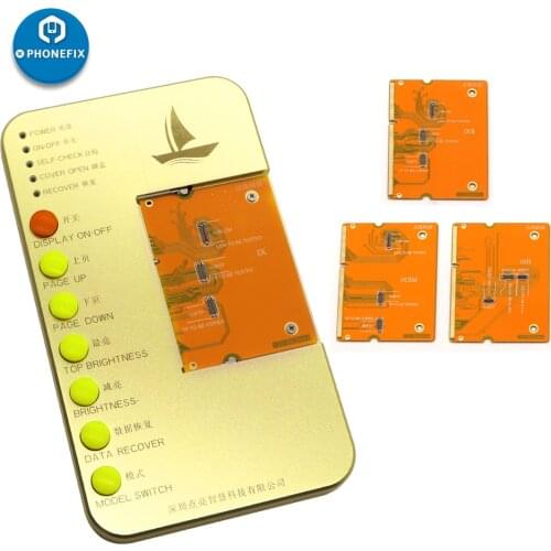 DL-100 Phone LCD Screen Test Board for iPhone X XS MAX XR 3D display touch brightness color sensor testing machine
