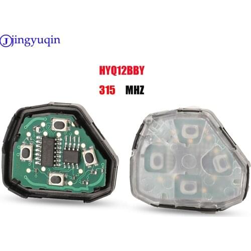 Jingyuqin Inner Internal Core Assembly of Remote Key for Toyota Camry Corolla Prado RAV4 Vios Hilux Yaris 315MHz or 433MHz