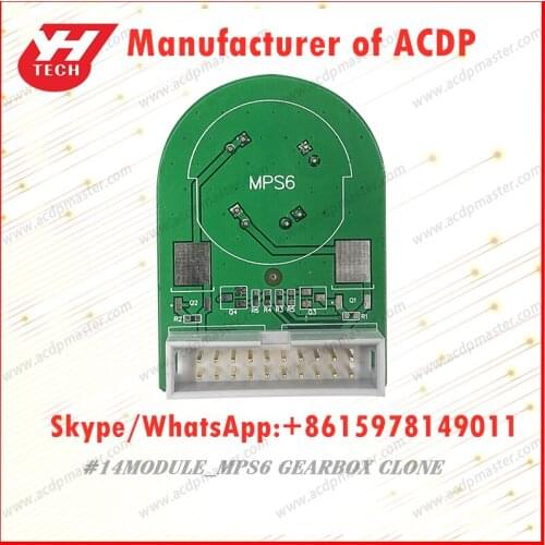 YANHUA ACDP Module 14 grearbox clone