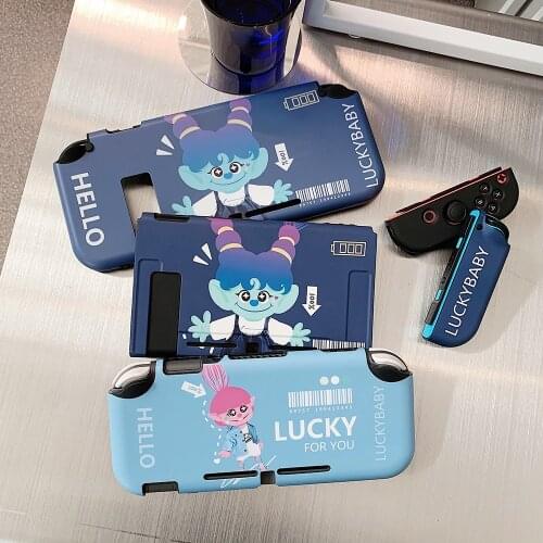 Lucky Blue Elves Baby Girl Switch Game Console Protective Case Cover For Nintendo Switch And Lite