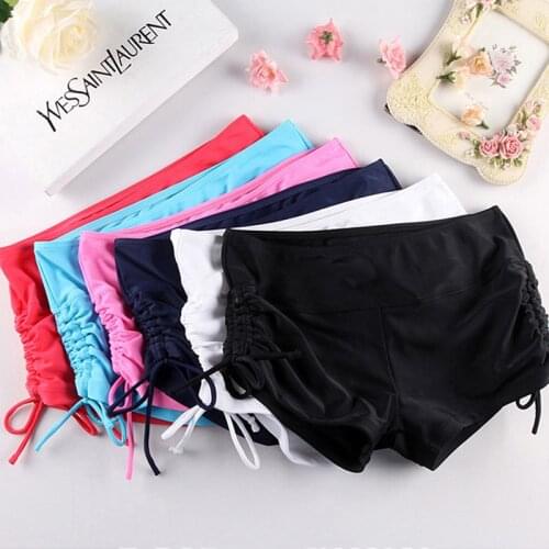 Women Sport Shorts Bikini Bottoms Swimming Trunks Women Summer Beach Swimwear Damen Badehose Maillot De Bain Garcon Badehose