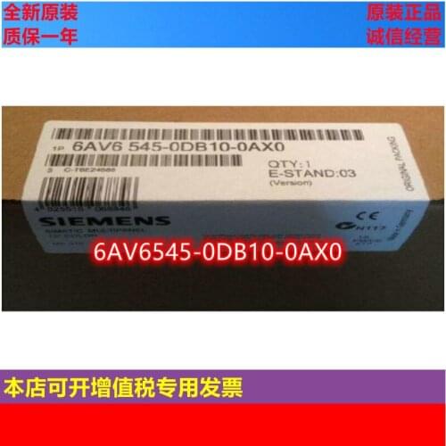 6AV6545-0DB10-0AX0 Siemens mp370 15-inch touch screen 6AV6545-0DB10-0AX0