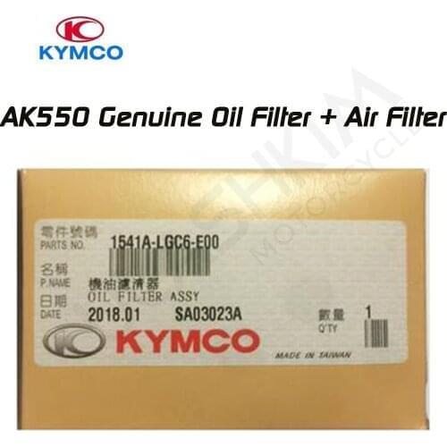 Genuine Air Oil Filter For Kymco AK550 AK 550 Oil filter Air Filter Scooter Air Filtration Filter Filters cleaner