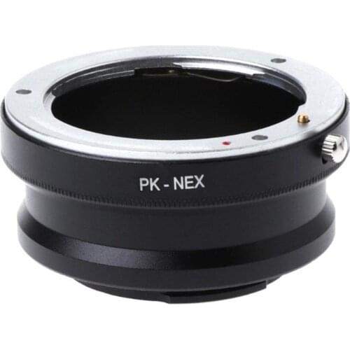 PK-NEX Adapter Digital Ring Camera Lens Adapter for Pentax PK K-mount Lens for Sony NEX E-Mount Cameras
