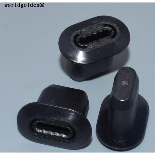 Worldgolden 100pcs plastic clip Retainer for Peugeot Renault #699796