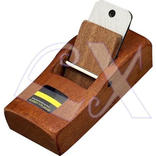 Carpenters plane mahogany planer mini portable hand-planed trimming small planer flat planer hand-pushing DIY carpenter tool