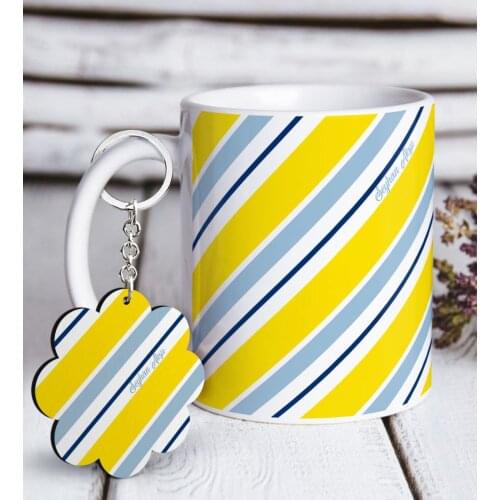 Personalized Is White Mug and Keychain Gift Kit-39