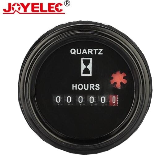 Hour MeterTime Counter Quartz Timer Hourmeter LY-748 For Car Marine Boat Tractor Engine DC12-36V AC/DC10-80V