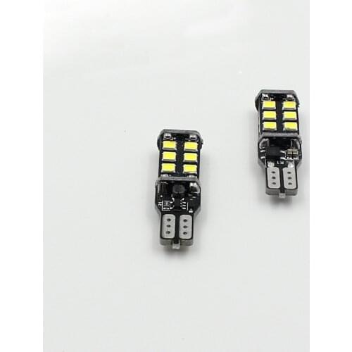 W16W T15 LED Bulb NO ERROR for BME E46 15SMD White W5W T10 Led Canbus Back Up Light Rear Lamp Reverse Light Car Styling