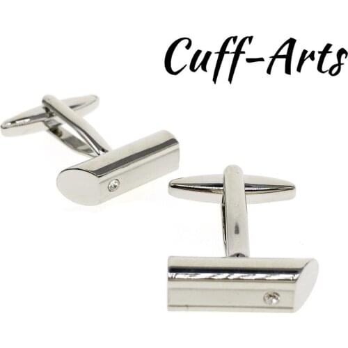 Cuffarts 2018 Geometry Cufflinks For Mens Men Jewelry Cuff Link Tie Clip FatherS Day Gifts Men Cufflinks C20020