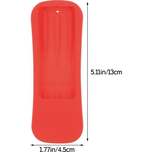 Remote Controller Protective For Apple TV 5 AntiSlip Soft Silicone Sleeve for for Apple TV 5th Generation Siri Remote Controller