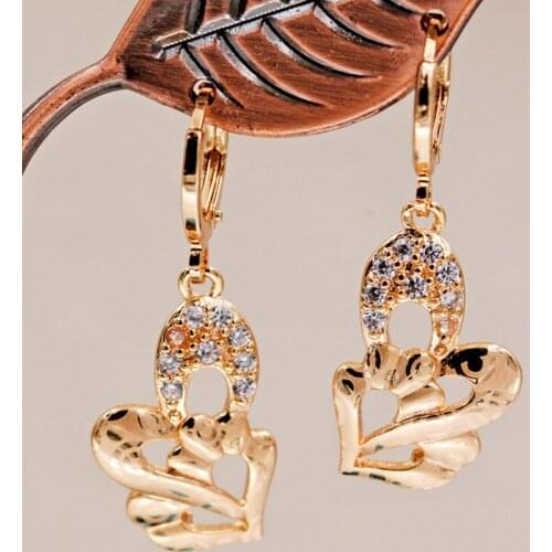 Luxury Bohemian Statement Earrings for Womens earrings Gold color dangle Drop pearl Earring Jewelry for Party Wedding Gift