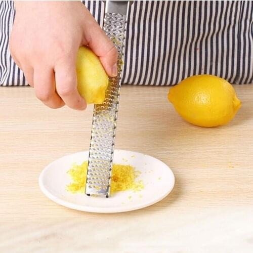 1 pcs New Stainless Lemon Cheese Vegetable Fruit Grater Peeler Slicer Kitchen Tools Gadgets Fruit Vegetable Chopper