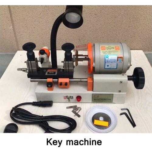 218G Desktop Key Machine Double-Sided Clamping And Horizontal Manual Feed Key Machine Clamped And Folded With Key Tool 220~240V