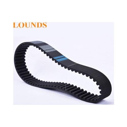 Free Shipping 1pcs HTD1540-14M-40 teeth 110 width 40mm length 1540mm HTD14M 1540 14M 40 Arc teeth Industrial Rubber timing belt