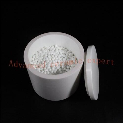 Zirconia Ball Milling Tank for Planetary BallOD40*ID30*H41mm/Zirconia Ceramic Milling Jar/Wear-Resistant,Insulating Ceramic
