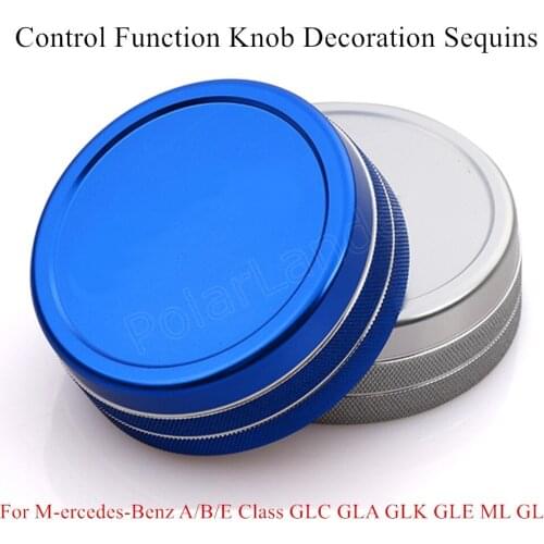 For M-ercedes-Benz A/B/E Class GLC GLA GLK GLE ML GL Multimedia Menu Control Rotary Switch Knob Cap Cover best selling