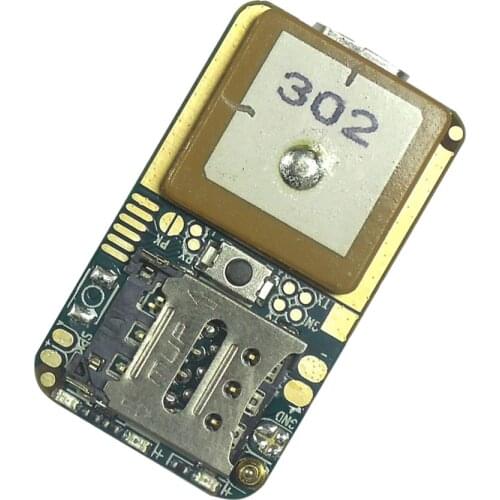 ZX302 Mini Child Bluetooth Integrated Electric Intelligent Tracker SOS Sensitive PCBA Elderly Remote Control GPS Locator Module