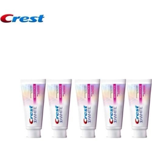 Small 3D Crest Rich Foaming Whitening Toothpaste Brilliance Toothpaste Deep Cleaning Sage Dental Teeth Whitening Paste 20gx5pcs